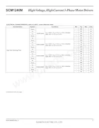 SCM1241M Datasheet Page 7