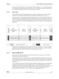 SEA01 Datasheet Pagina 17