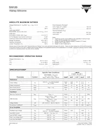 SI9120DY-T1-E3 Datasheet Pagina 2