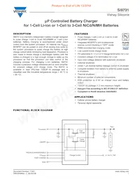 SI9731DQ-T1-E3 Datasheet Cover