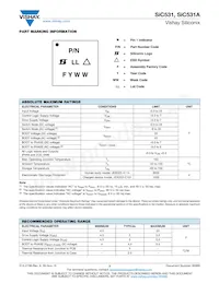 SIC531CD-T1-GE3 Datasheet Pagina 3
