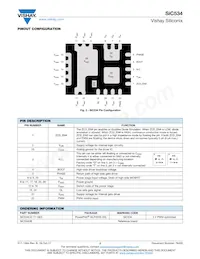 SIC534CD-T1-GE3 Datasheet Page 2