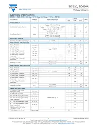 SIC620ACD-T1-GE3 Datasheet Pagina 4