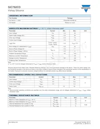 SIC762CD-T1-GE3 Datasheet Pagina 2