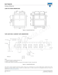 SIC762CD-T1-GE3 Datasheet Page 16