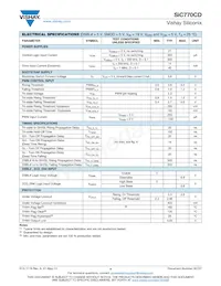 SIC770CD-T1-GE3 Datasheet Page 4