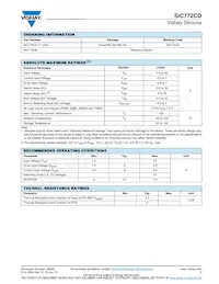 SIC772CD-T1-GE3 Datasheet Pagina 3