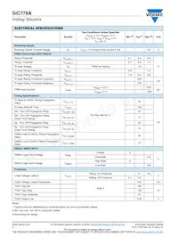 SIC778ACD-T1-GE3 Datasheet Page 4