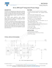 SIC781CD-T1-GE3 Datasheet Copertura