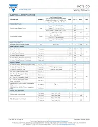 SIC781CD-T1-GE3 Datasheet Page 4