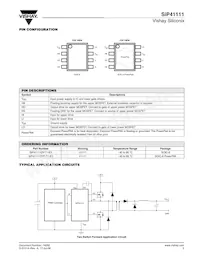SIP41111DY-T1-E3 Datasheet Page 5