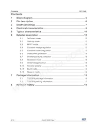 SPV1040TTR Datasheet Page 2