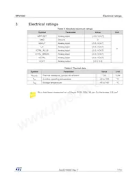 SPV1040TTR Datasheet Pagina 7