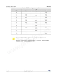 SPV1040TTR Datasheet Page 16