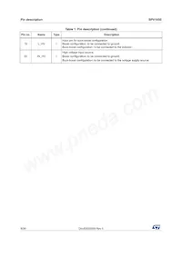 SPV1050TTR Datasheet Page 8
