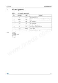 STC3100IST Datasheet Pagina 3