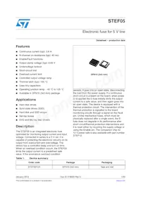 STEF05PUR Datasheet Cover