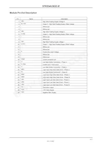 STK534U363C-E Datasheet Pagina 4