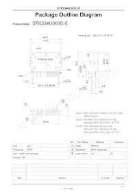STK534U363C-E Datasheet Page 16
