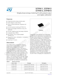 STPM14ATR Datasheet Cover