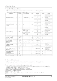 STR-A6132 Datasheet Page 3