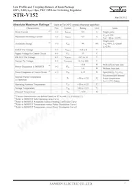 STR-V152 Datasheet Pagina 2