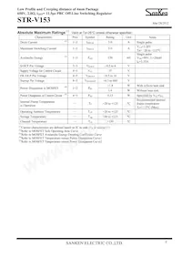 STR-V153 Datasheet Page 2