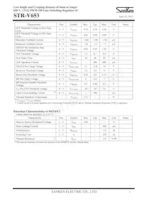 STR-V653 Datasheet Page 3
