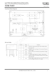 STR-V653 Datasheet Pagina 6