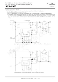 STR-V653 Datasheet Page 7