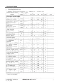 STR-W6052S Datasheet Page 4
