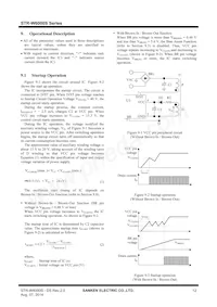 STR-W6052S Datasheet Pagina 12