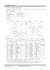 STR-W6052S Datasheet Pagina 23