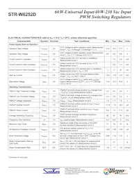 STR-W6252D Datasheet Page 5