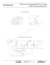 STR-W6253D Datasheet Page 10
