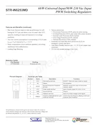 STR-W6253MD Datasheet Pagina 2