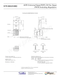 STR-W6253MD Datasheet Page 11