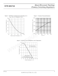 STR-W6754 데이터 시트 페이지 4