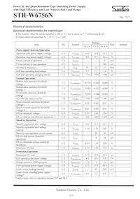 STR-W6756N Datasheet Page 3