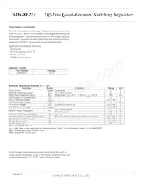 STR-X6737 Datasheet Pagina 2