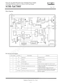 STR-X6750F Datasheet Page 7