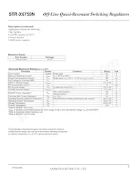STR-X6759N Datasheet Page 2