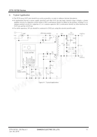 STR-Y6766A Datasheet Page 11