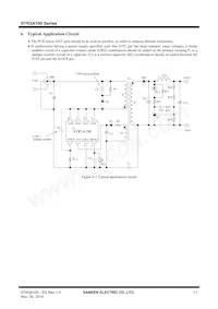 STR3A163HD Datasheet Page 11