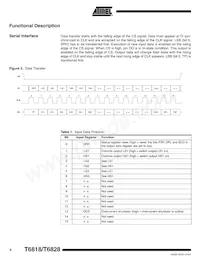 T6818-TUQ Datasheet Page 4