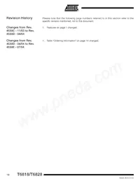 T6818-TUQ Datasheet Page 16