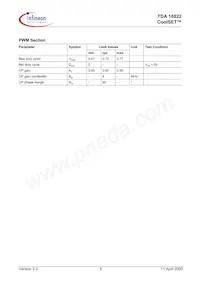 TDA16822XK Datasheet Page 8