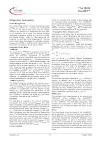 TDA16822XK Datasheet Page 11