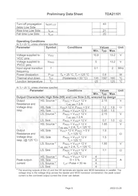 TDA21101G Datasheet Page 4