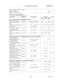 TDA21201P7 Datasheet Pagina 3